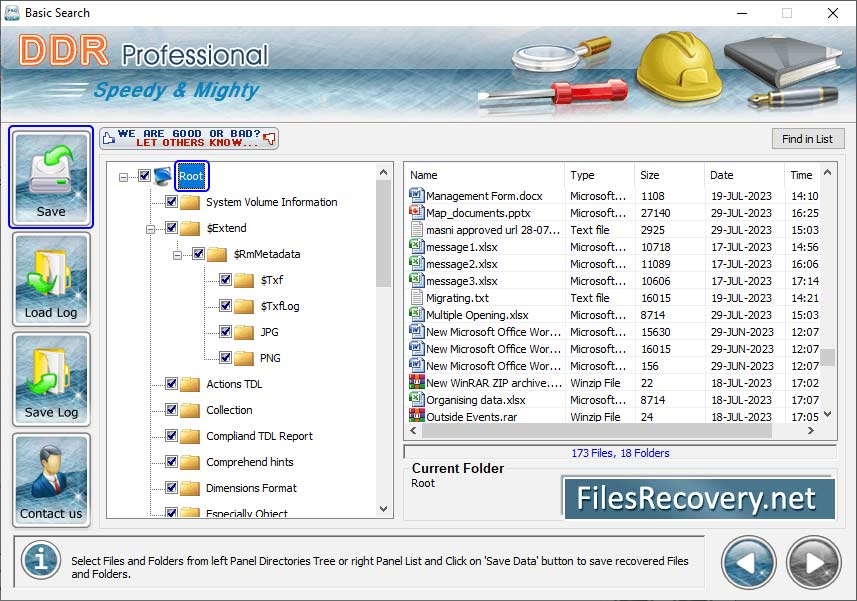 DDR Professional - Files recovery software