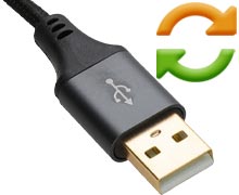 Removable media files recovery