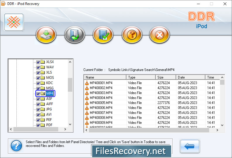 iPod files recovery software