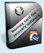 Memory card files recovery software
